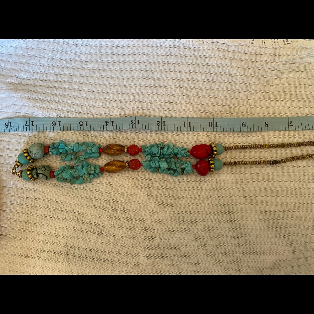 36” beaded necklace